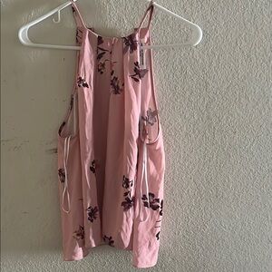 Amanda Uprichard Pink Floral Camisole
